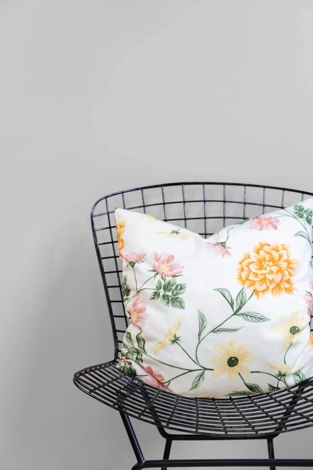 Housse de coussin - Dahlia (orange)