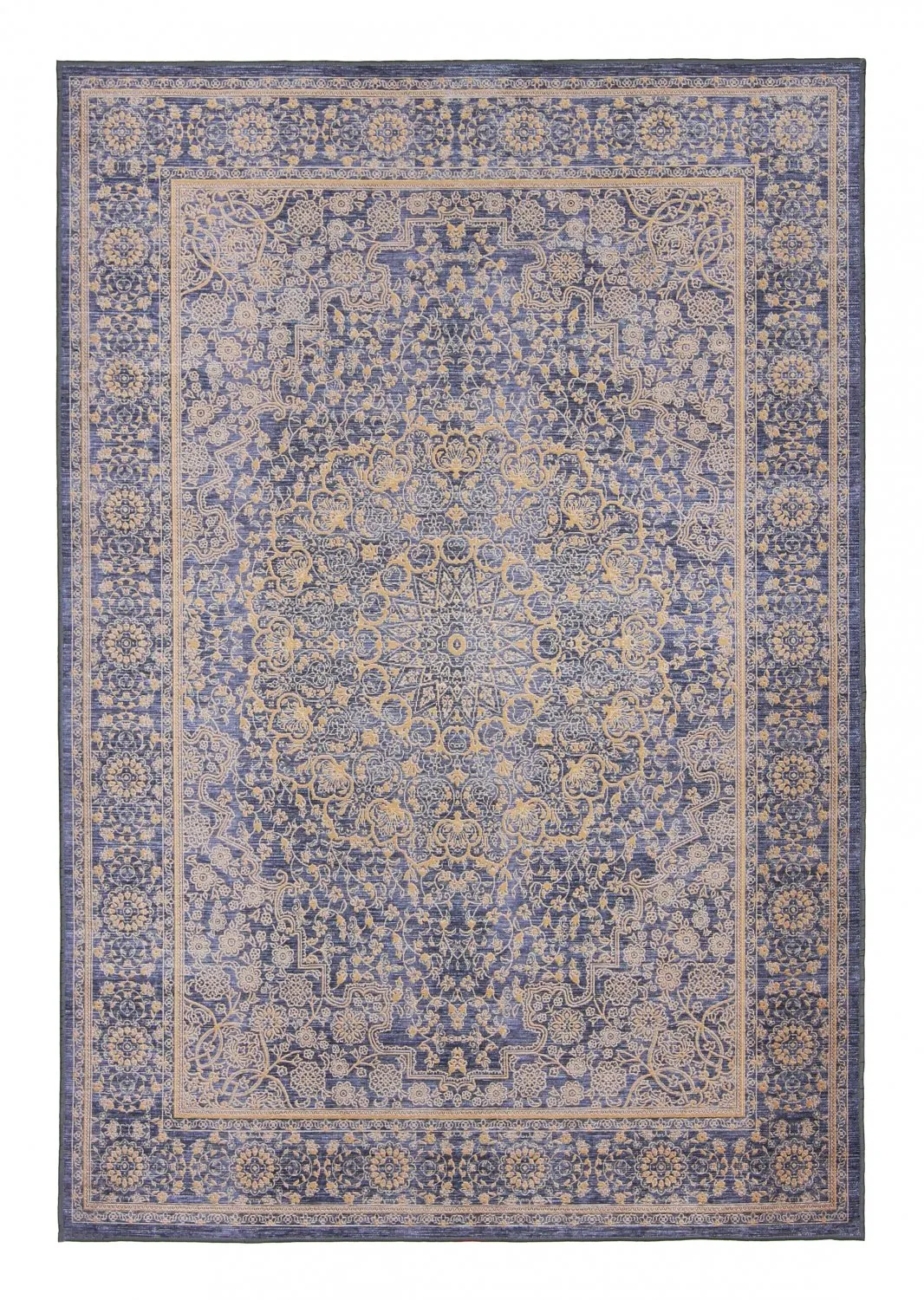 Tapis Wilton - Vinadio (marron/doré)