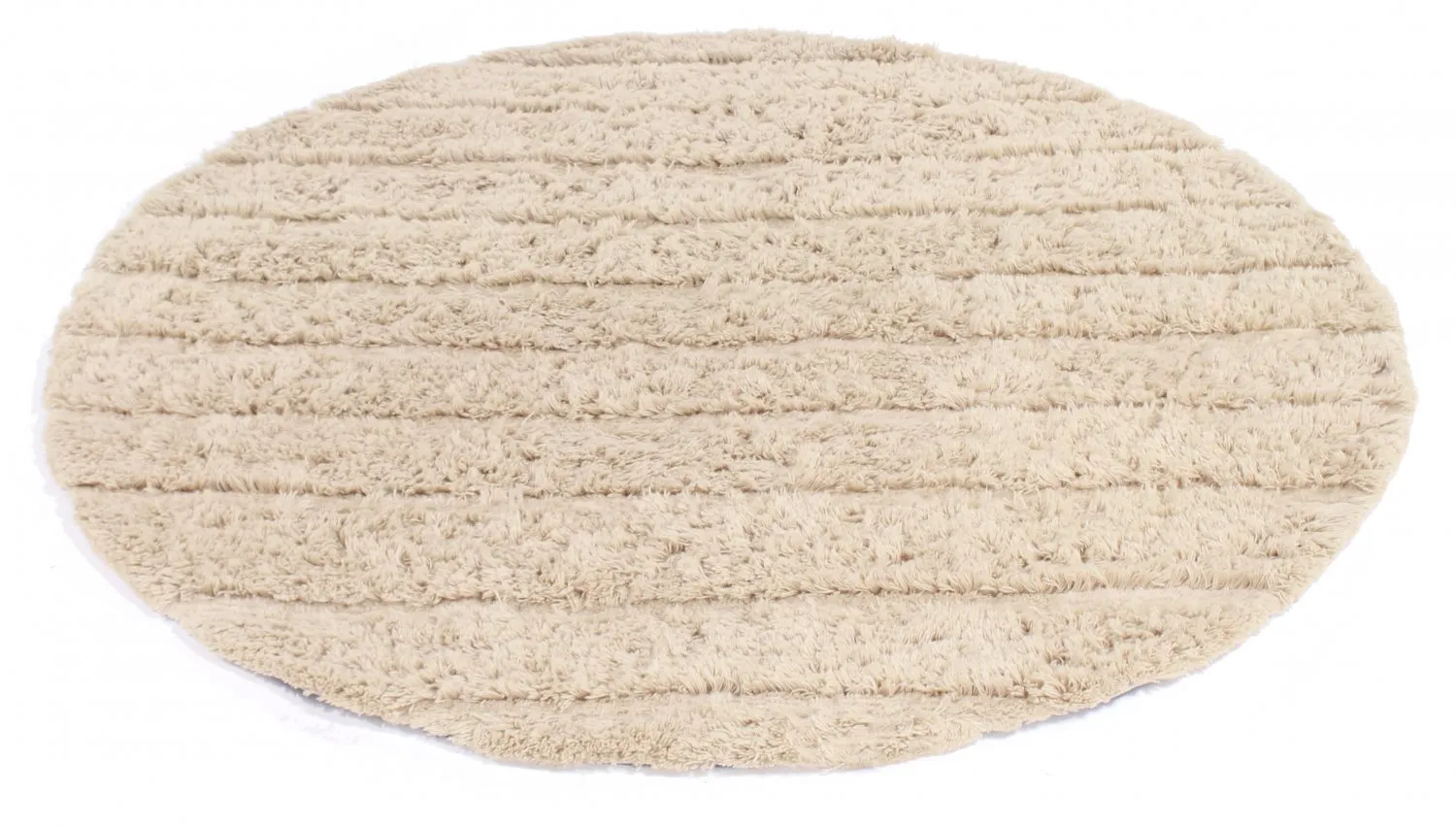 Tapis rond - Delta (blanc cassé)