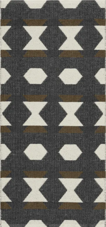 Tapis en plastique - Horredsmattan Disa (noir)