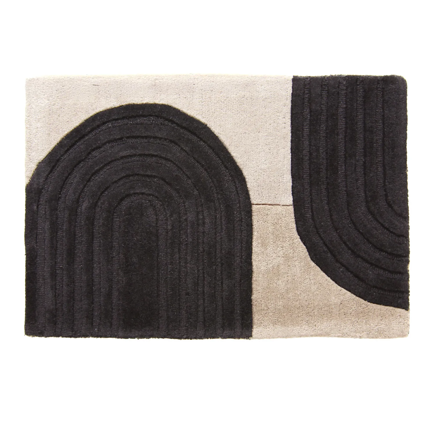 Tapis d’entrée - Sabri (noir/multi)