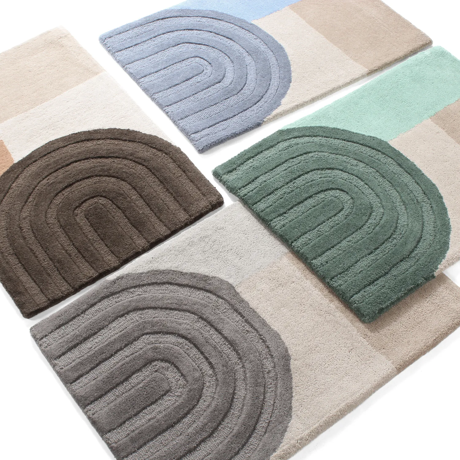 Tapis d’entrée - Anila (vert/multi)