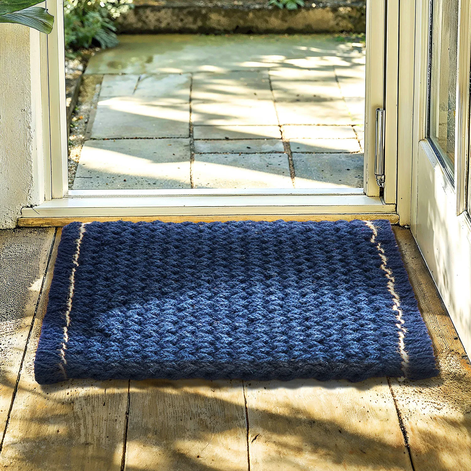 Tapis d’entrée - Crispin (bleu)