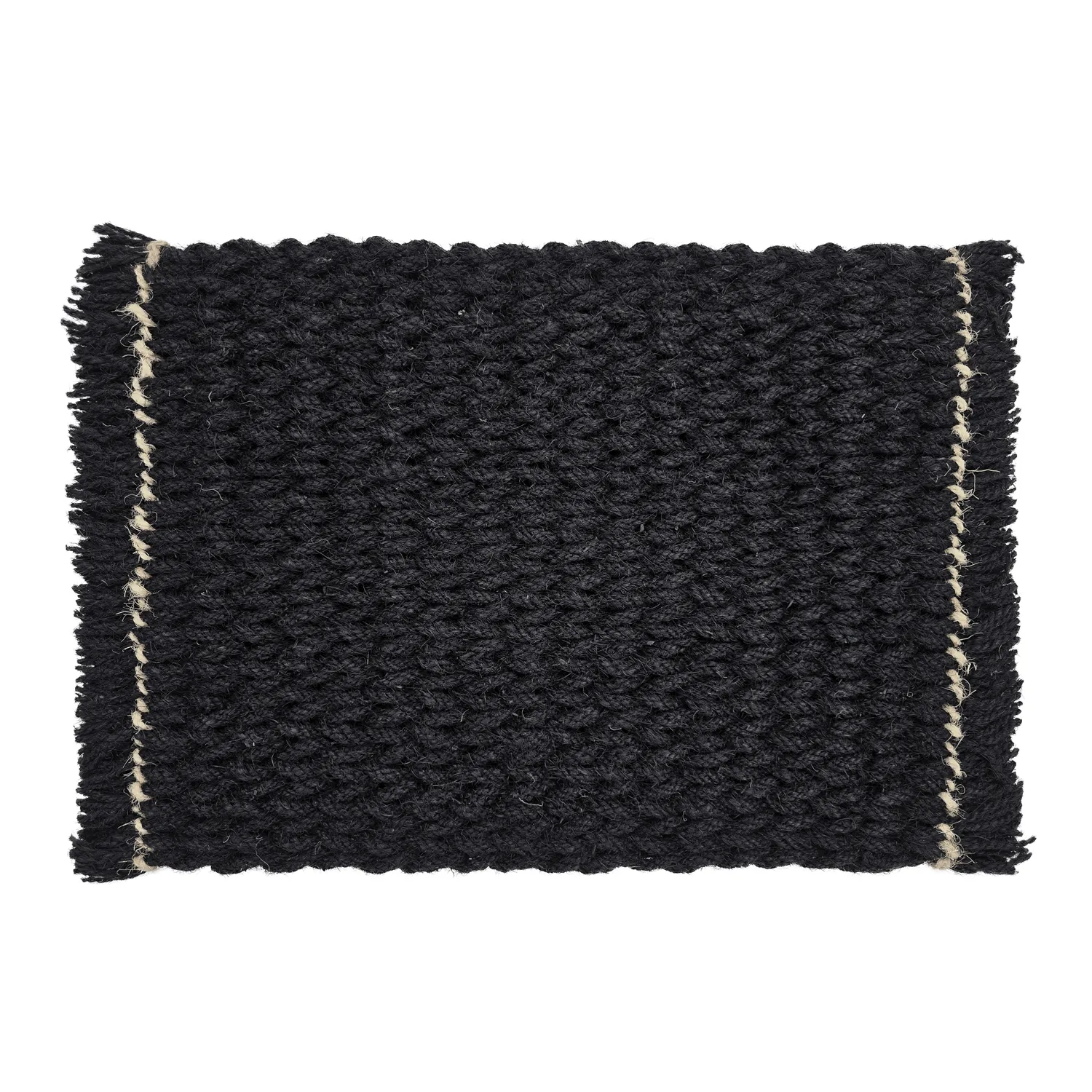 Tapis d’entrée - Crispin (noir)
