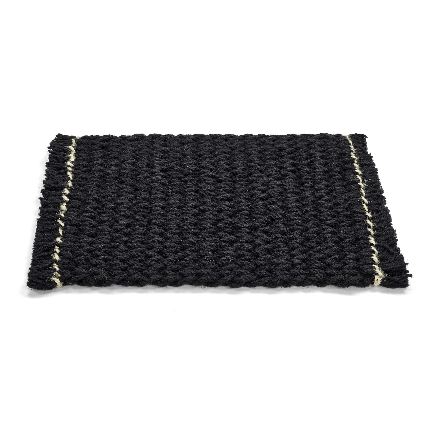 Tapis d’entrée - Crispin (noir)