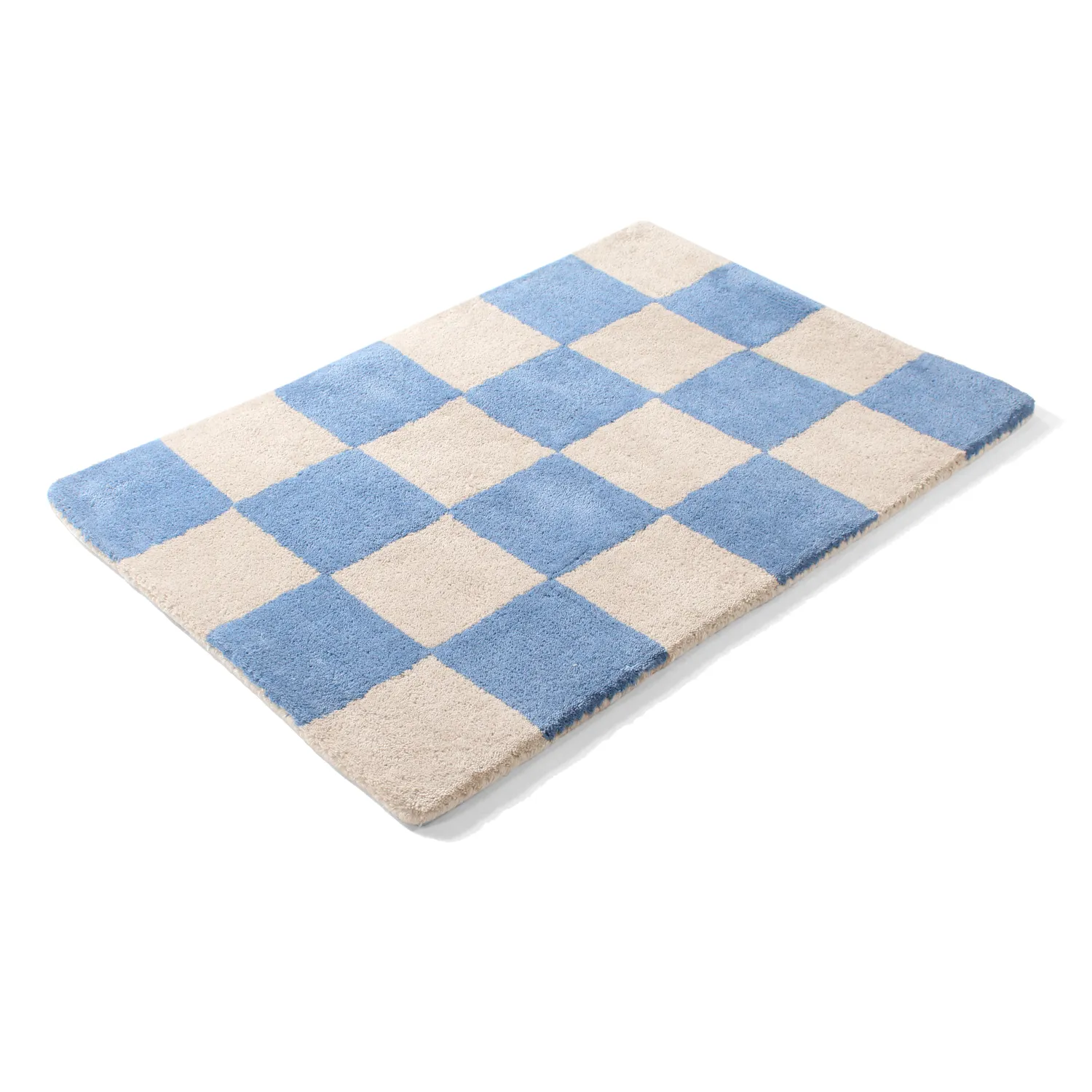 Tapis d’entrée - Lovre (bleu/beige)