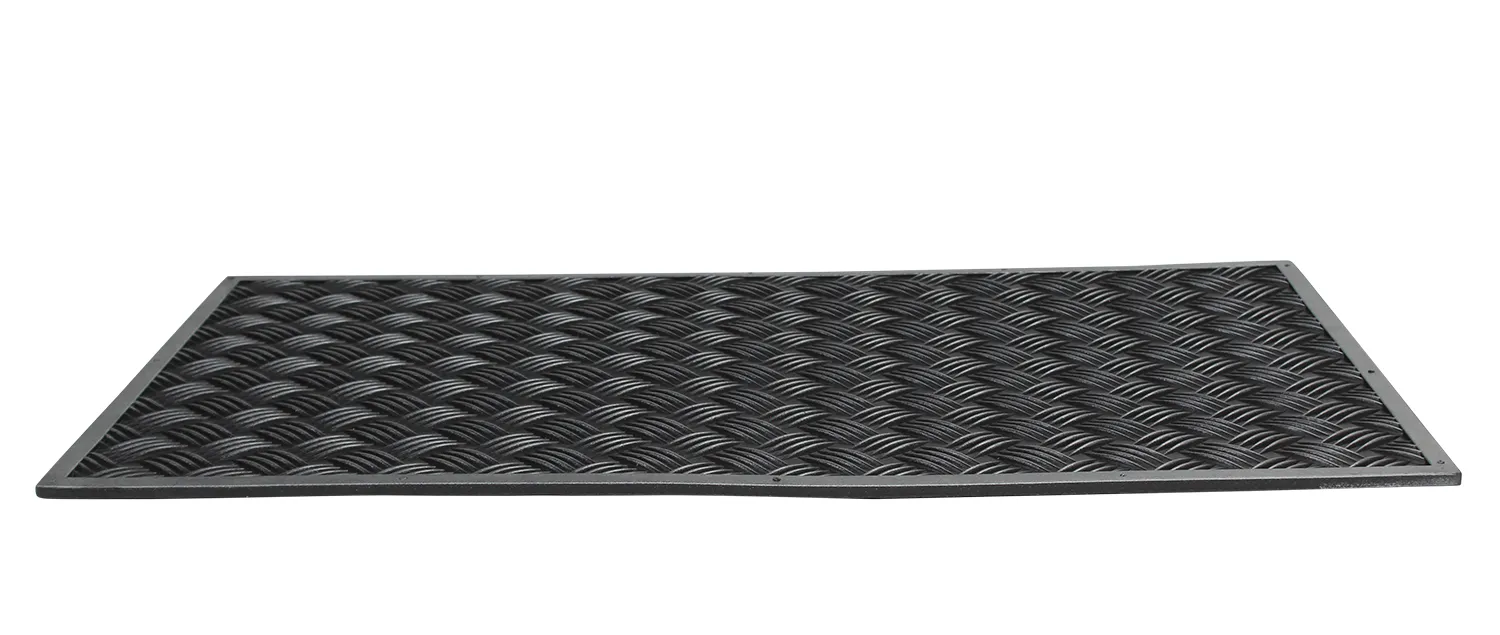 Tapis d’entrée - Alexis (argenté)