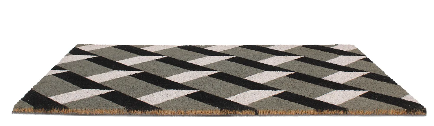 Paillasson - Paisley (gris)