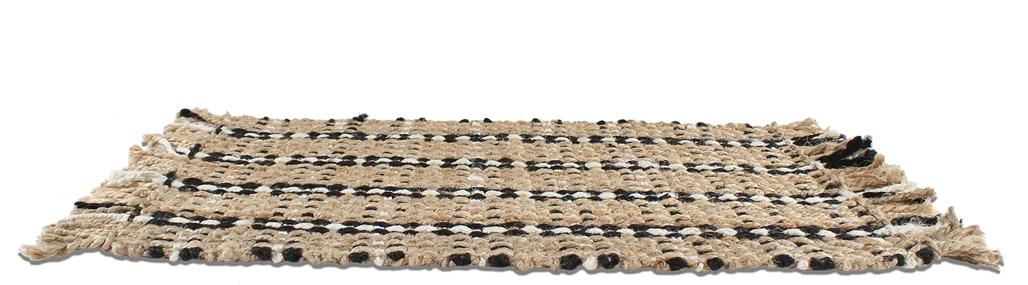 Tapis d’entrée - River (naturel/noir)
