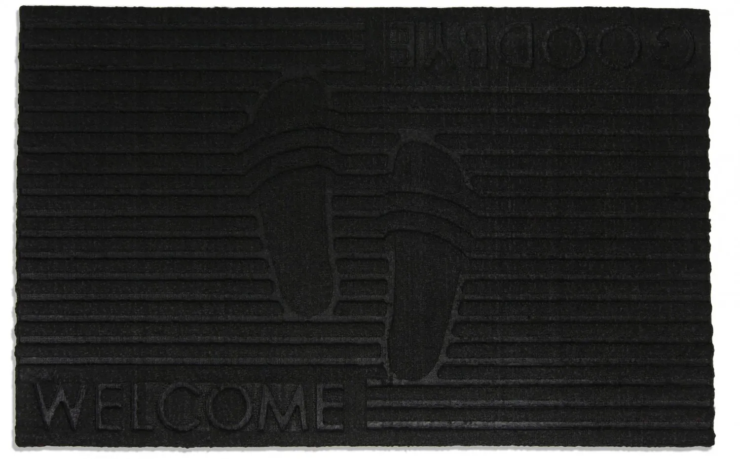 Tapis d’entrée - Teagan (noir)