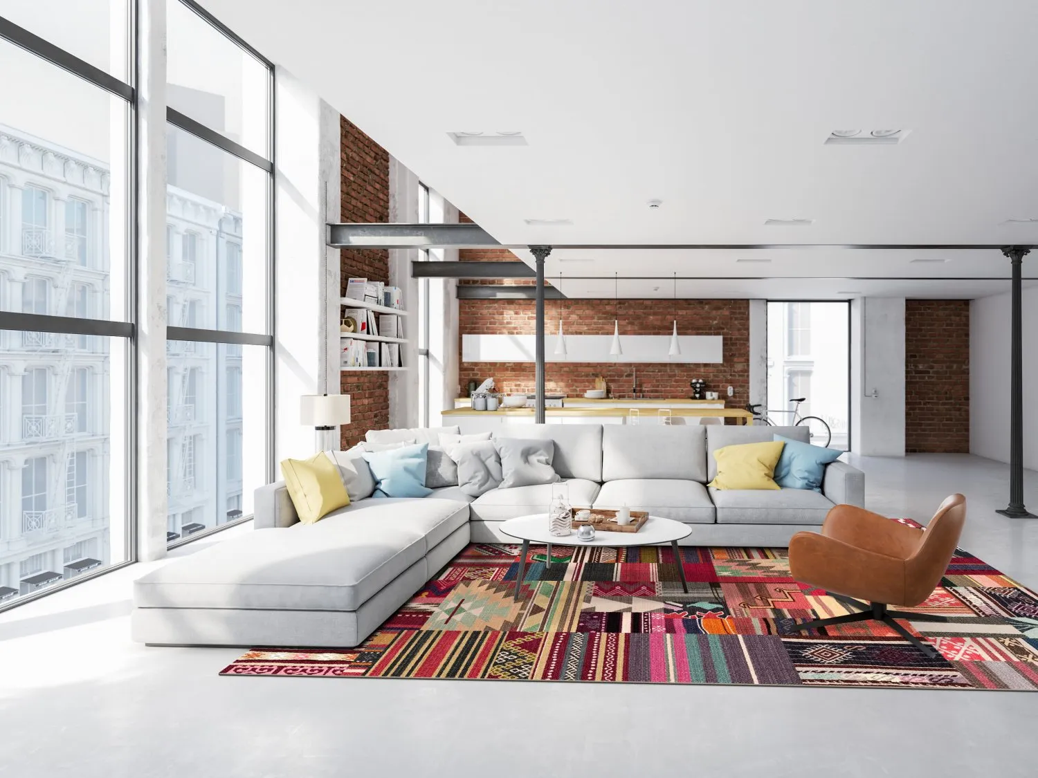 Tapis Wilton - Netanya (multicolore)