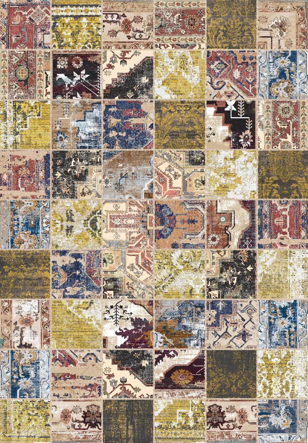Tapis Wilton - Acroma (multicolore)