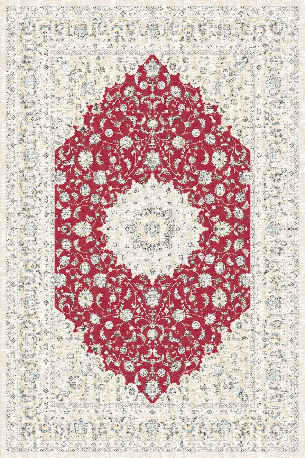 Tapis Wilton - Arabella (rouge)