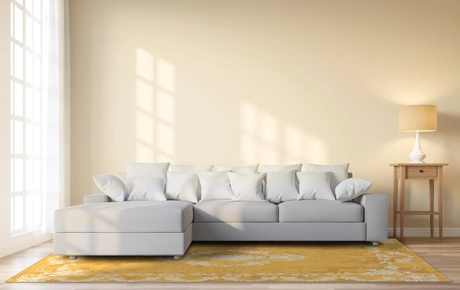 Tapis Wilton - Taknis (ocre)