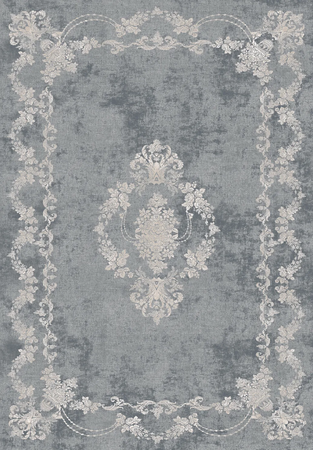 Tapis Wilton - Taknis (gris foncé)