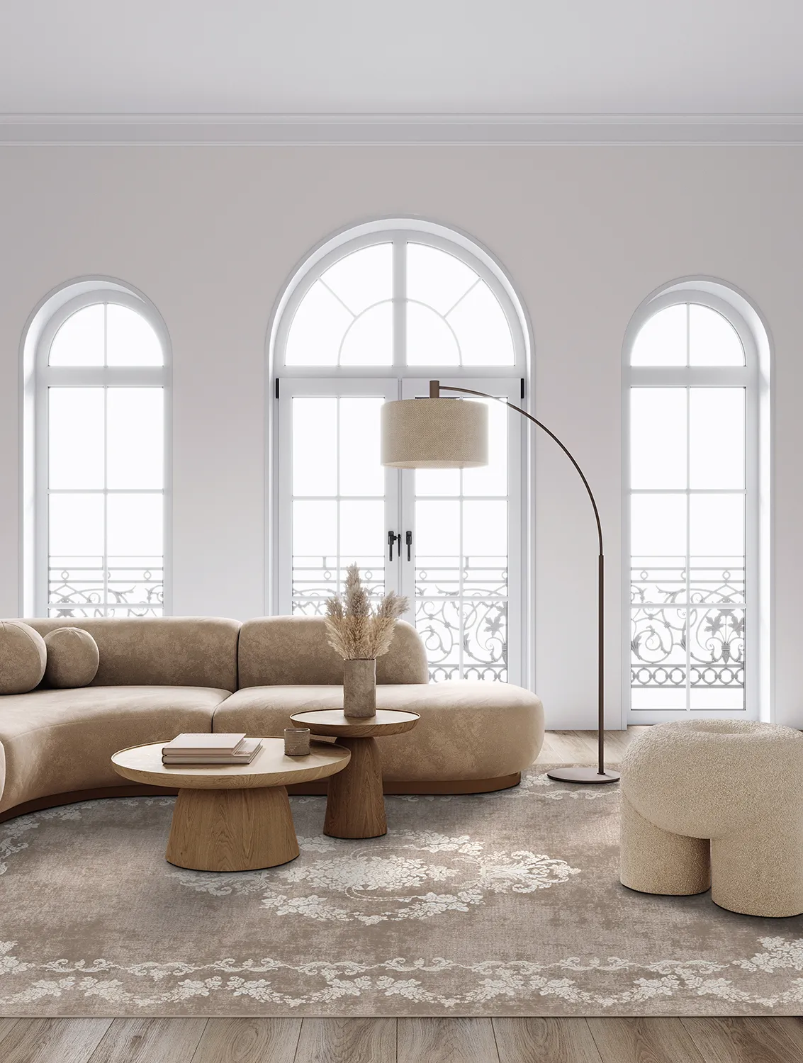 Tapis Wilton - Taknis (taupe)