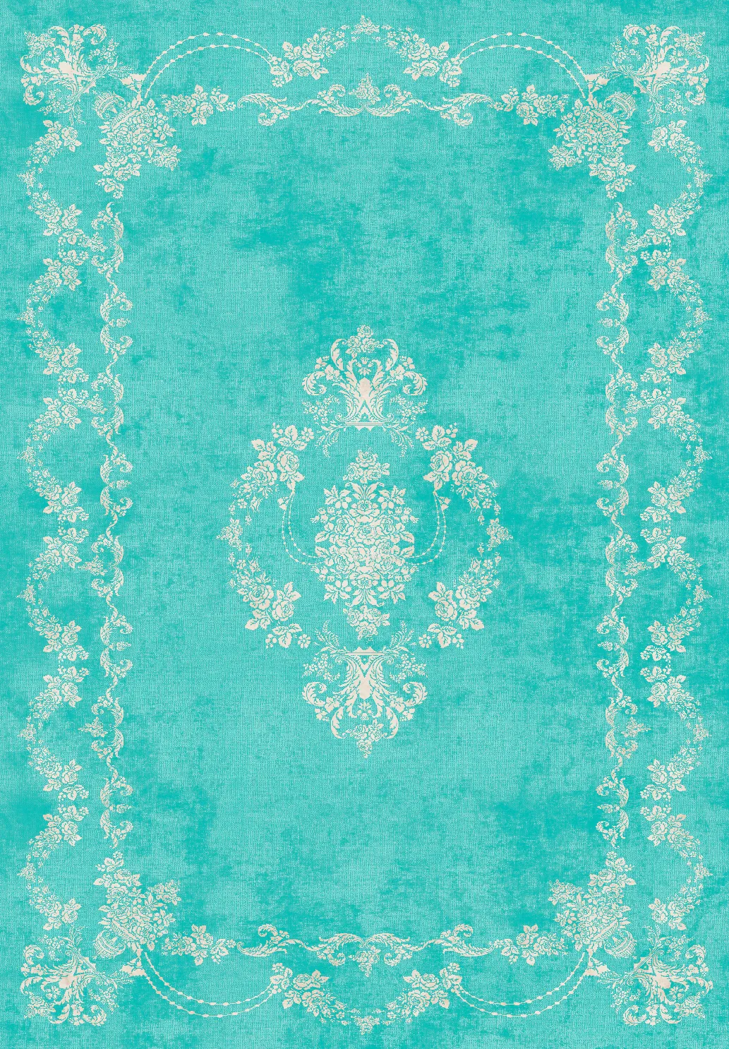 Tapis Wilton - Taknis (turquoise)