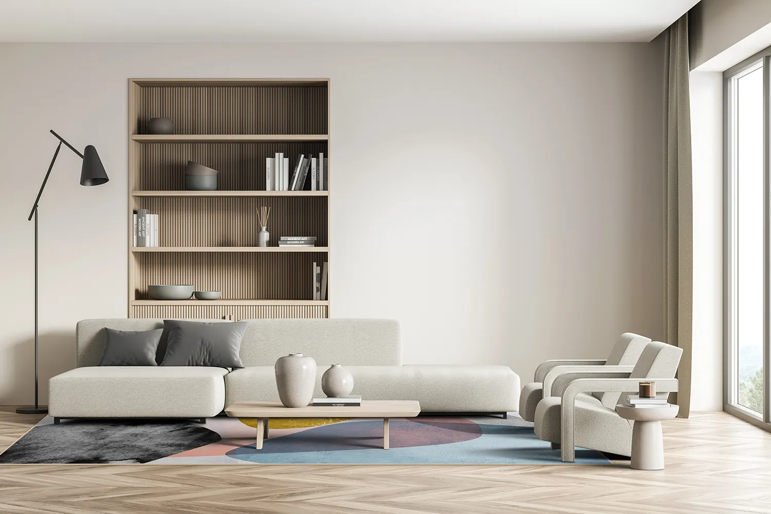 Tapis Wilton - Nixie (multicolore)