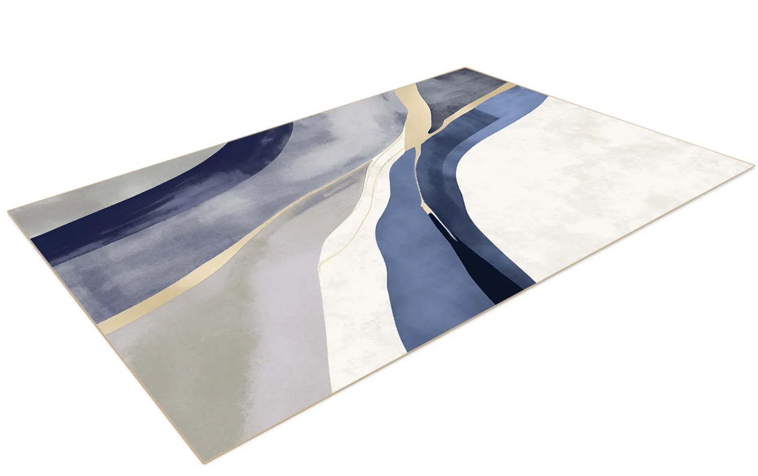 Tapis Wilton - Minerva (bleu/multi)