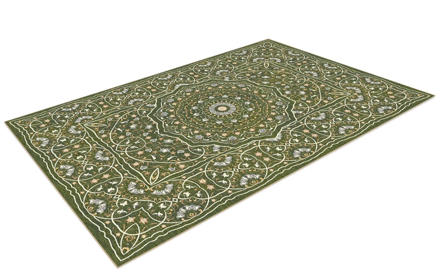 Tapis Wilton - Yvette (vert)