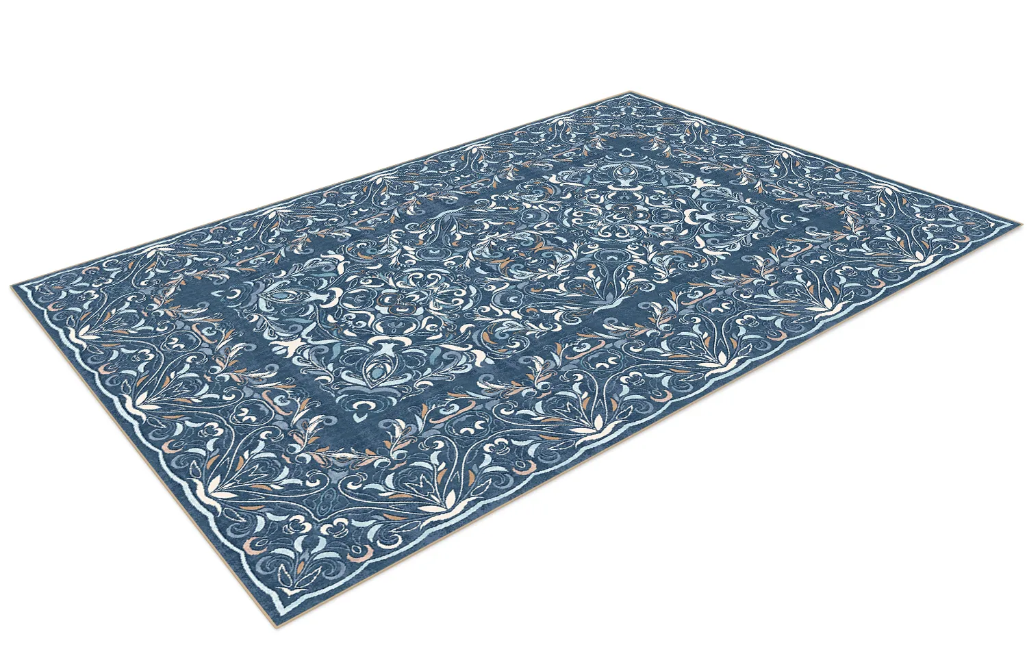 Tapis Wilton - Cordelia (bleu)