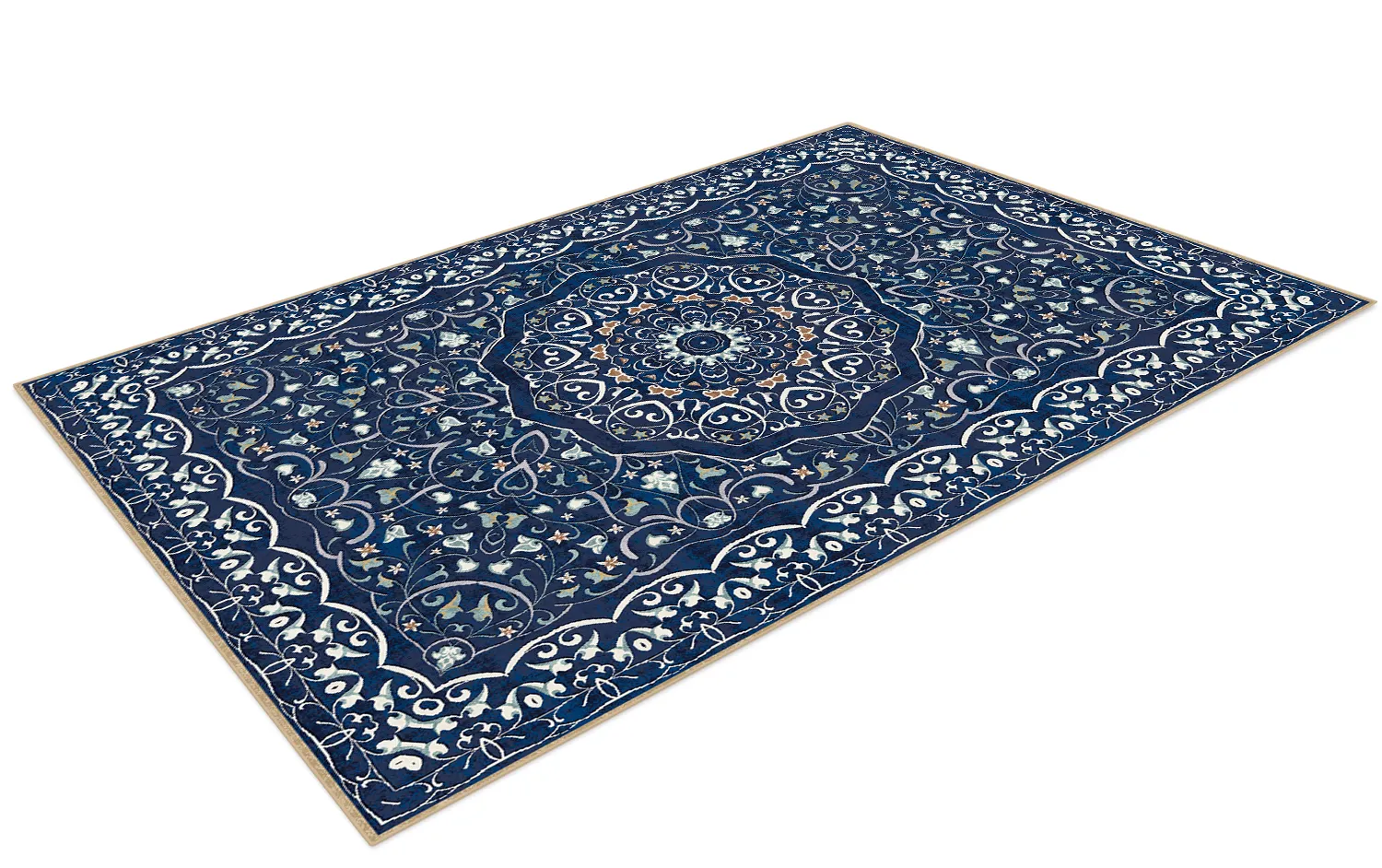 Tapis Wilton - Theodora (bleu)