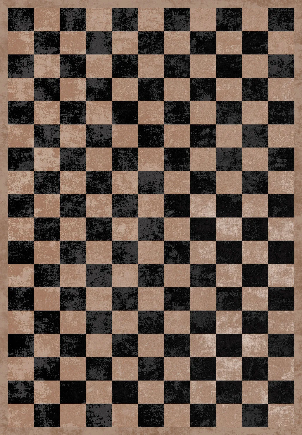 Tapis Wilton - Nevada (noir/marron)