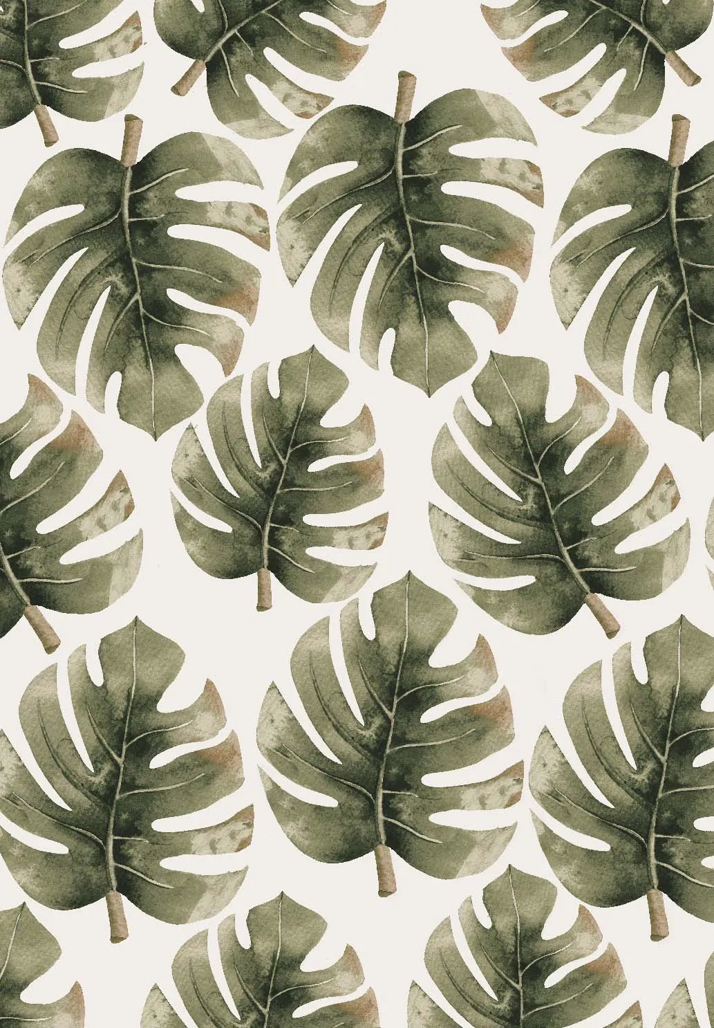 Tapis Wilton - Falling Leaves (vert)