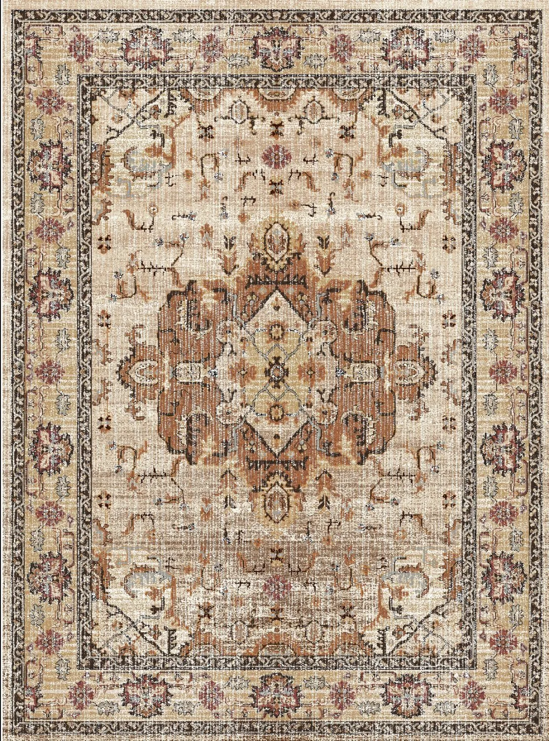 Tapis Wilton - Siliana (beige)