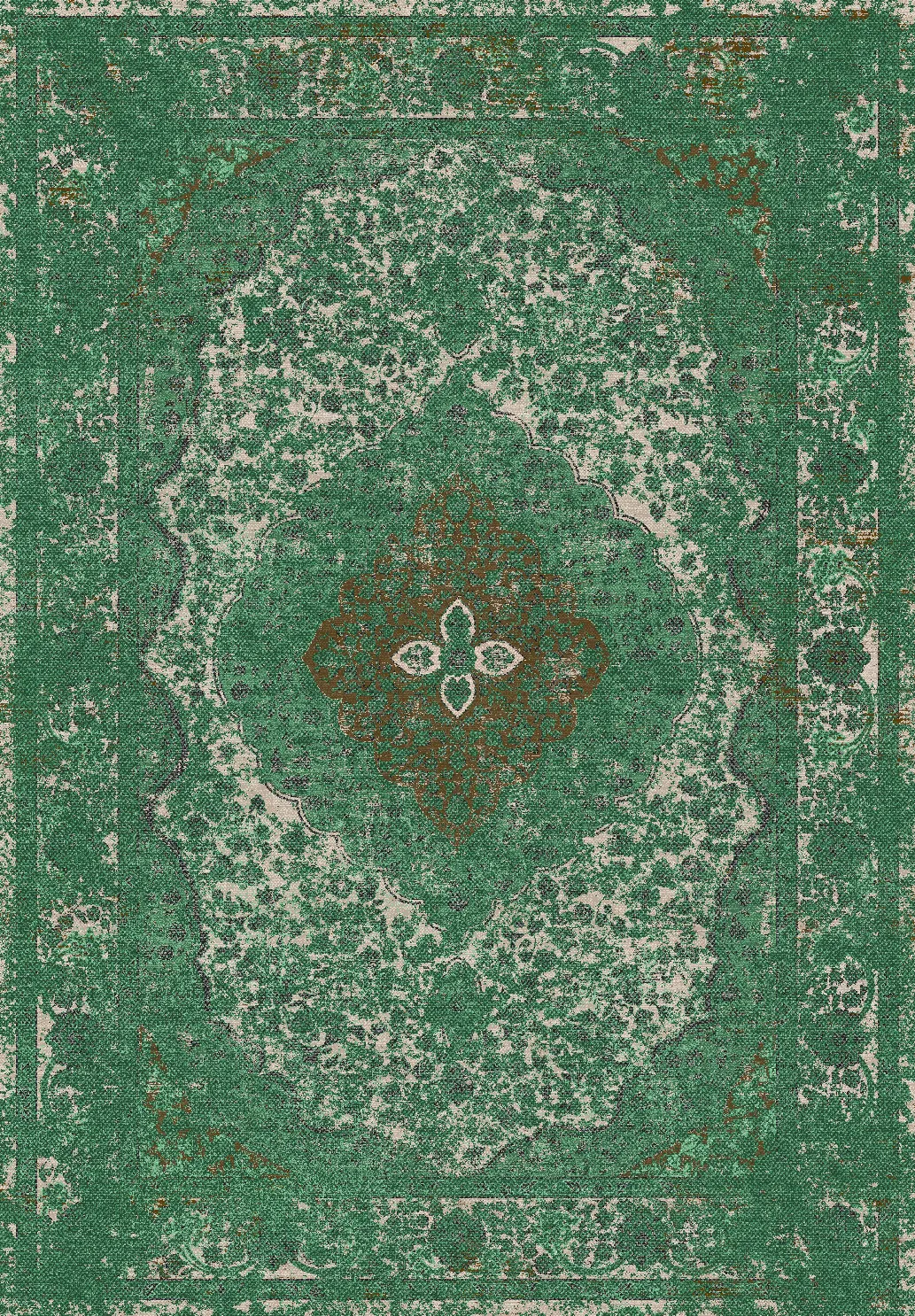 Tapis Wilton - Lainey (vert)