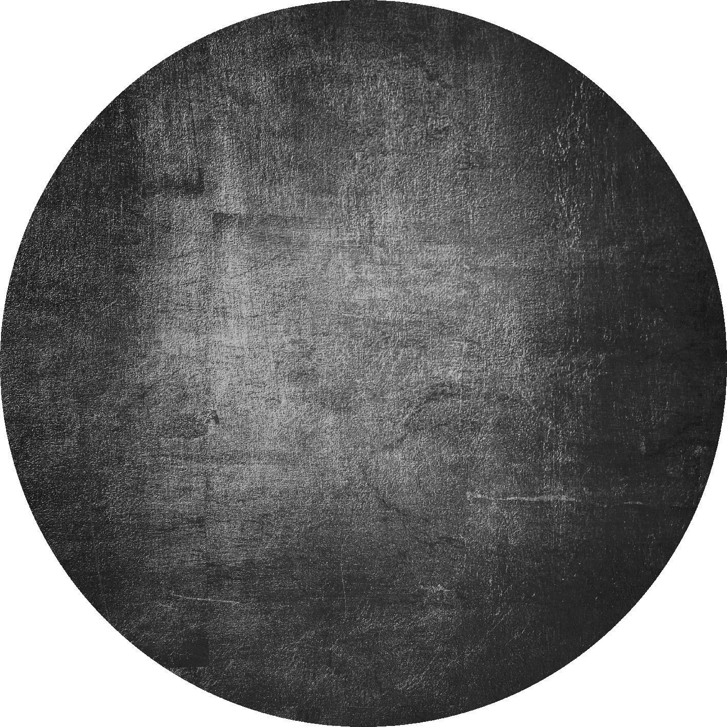 Tapis rond - Serifos (gris foncé)