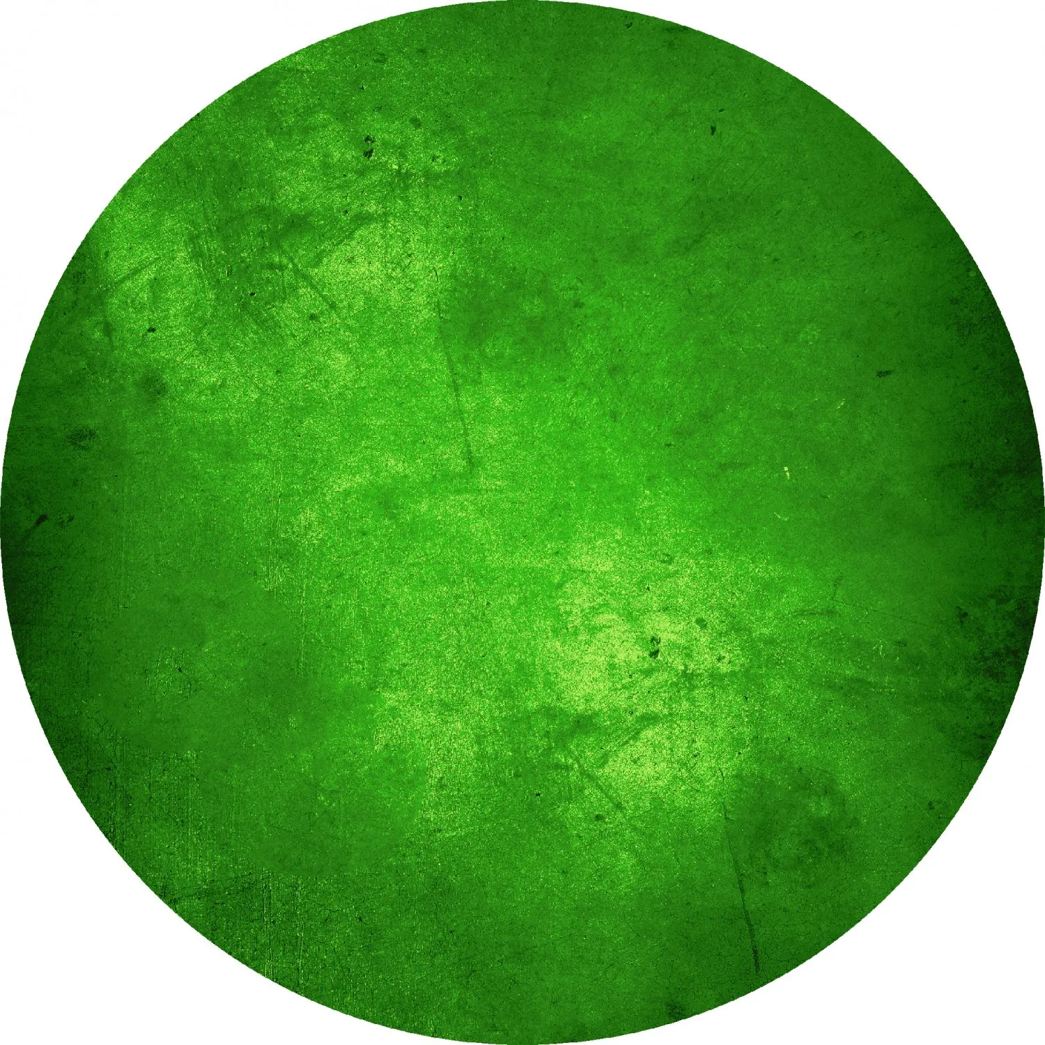 Tapis rond - Anzio (vert)