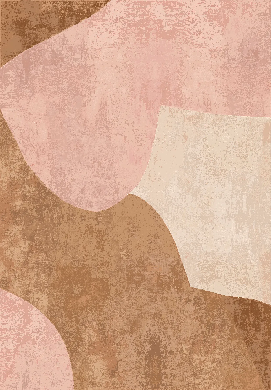 Tapis Wilton - Lazio (beige/rose)