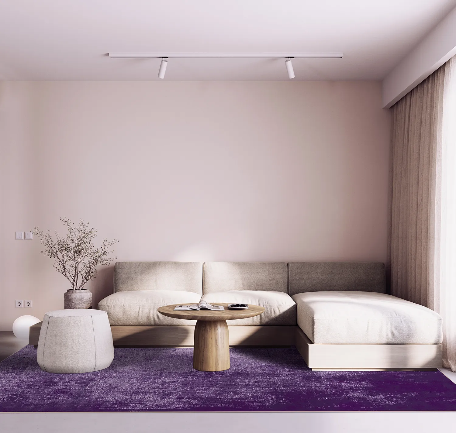Tapis Wilton - Lynton (violet)
