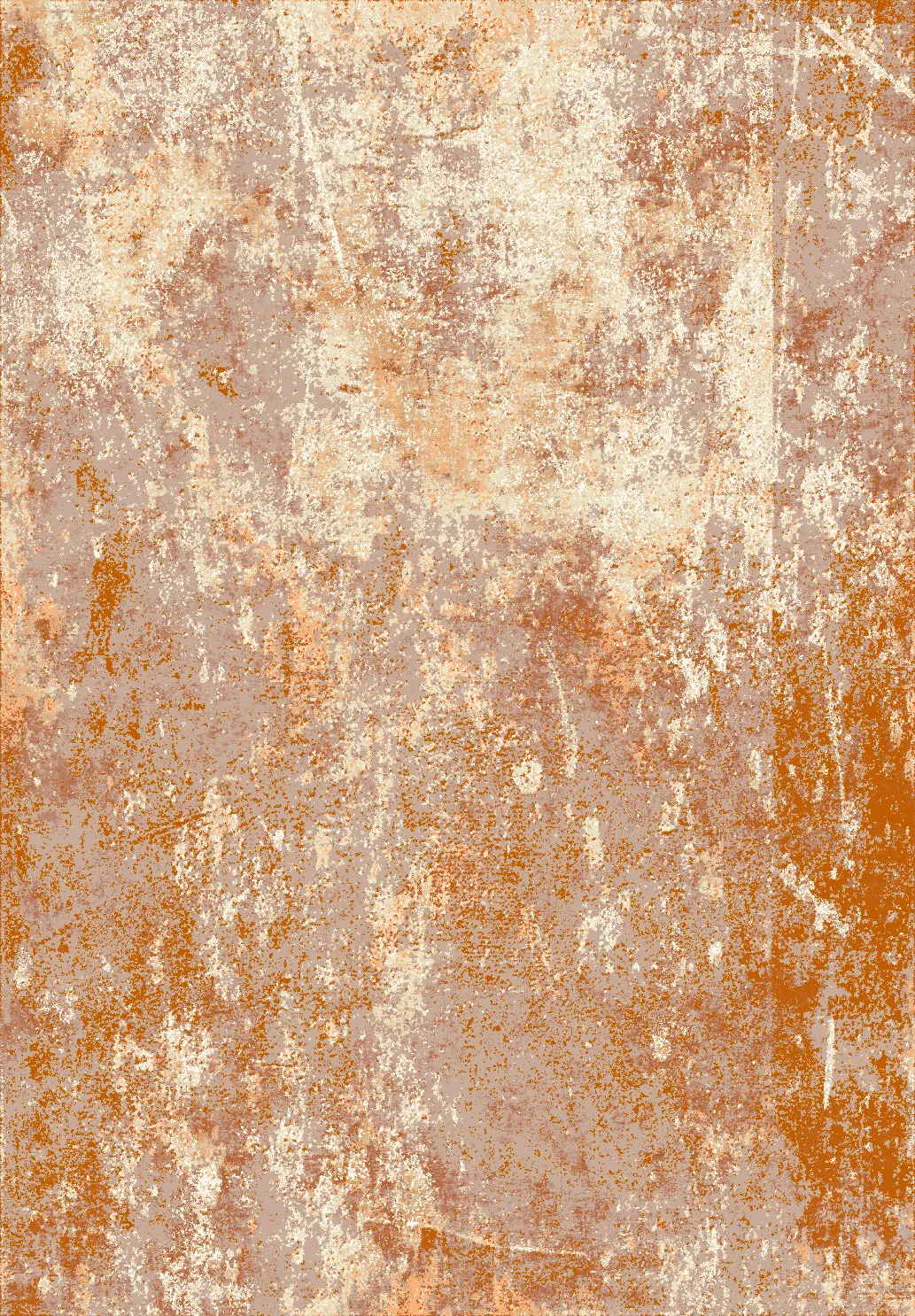 Tapis Wilton - Pavoa (orange)