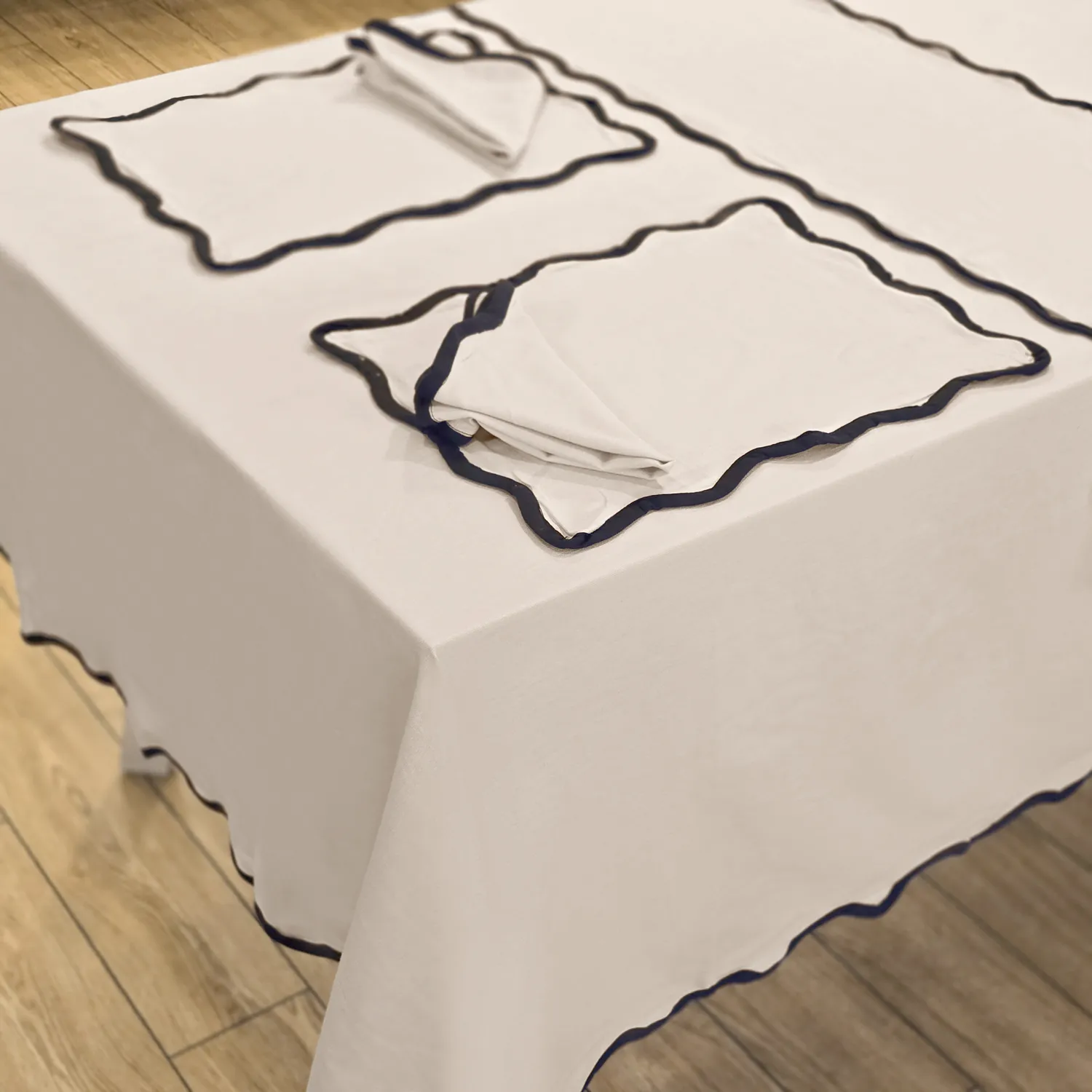 Nappe en coton Yrsa (beige clair)