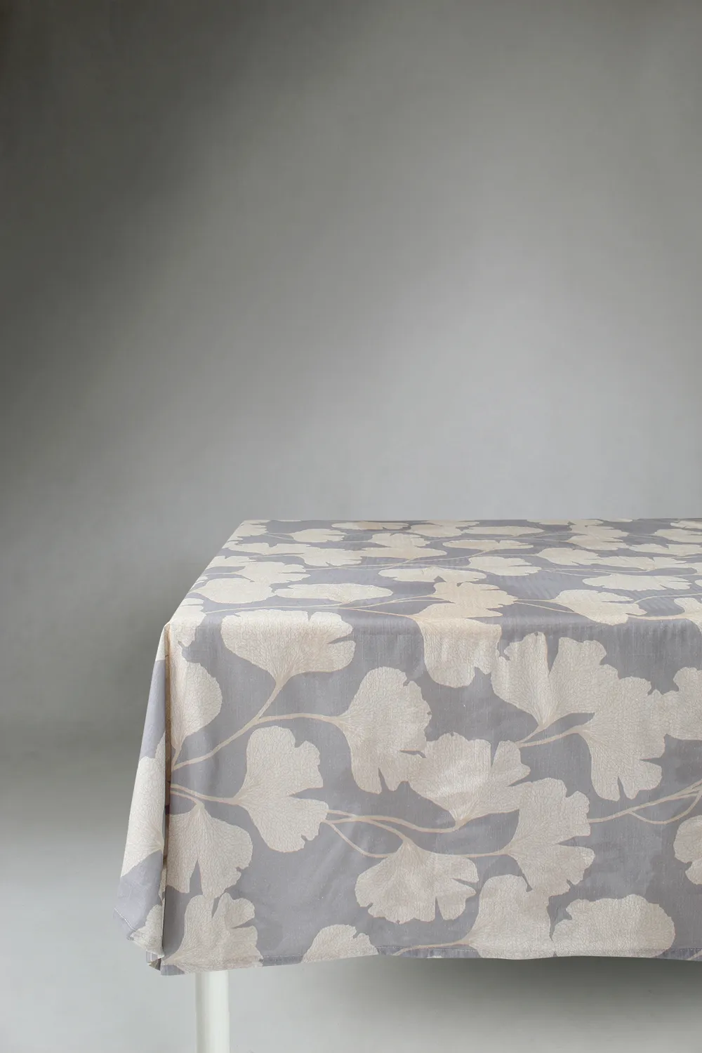 Nappe en coton Abril (gris/beige)