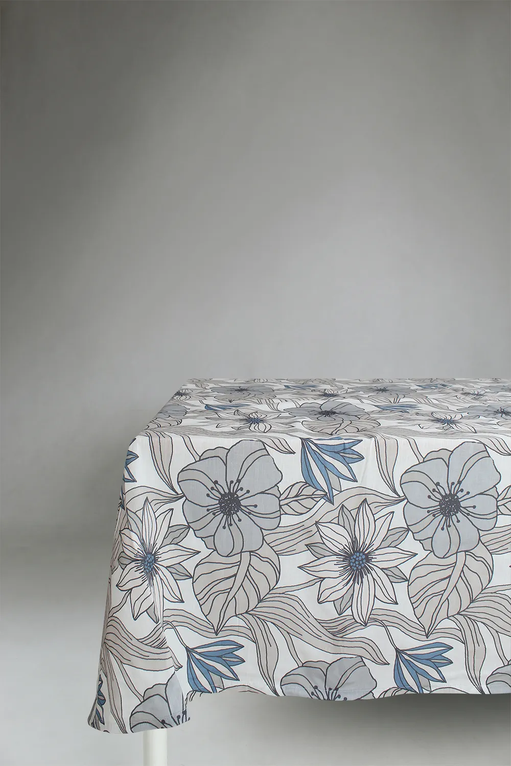 Nappe en coton Aurelia (bleu)