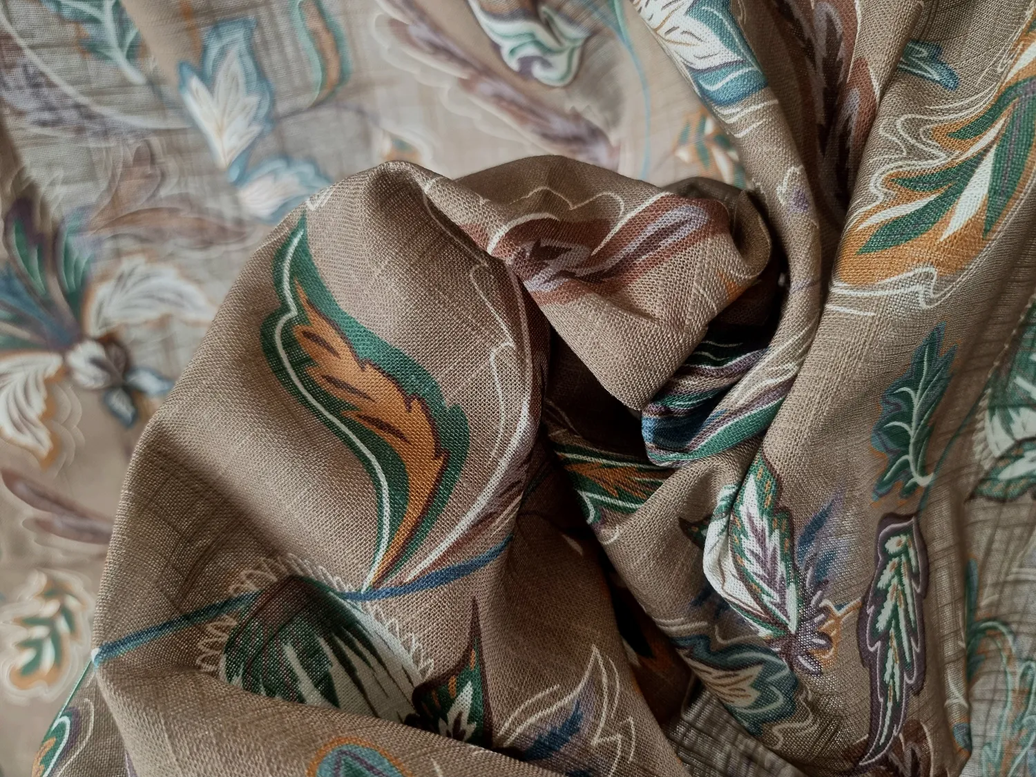 Nappe en coton Dagny (marron)