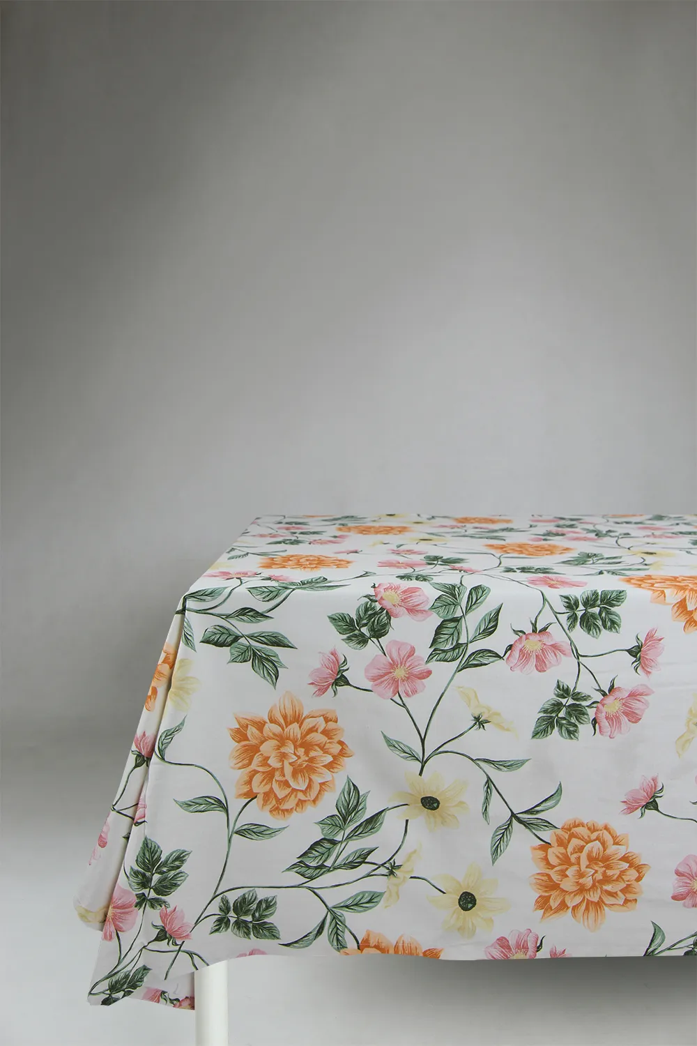 Nappe en coton Dahlia (orange)