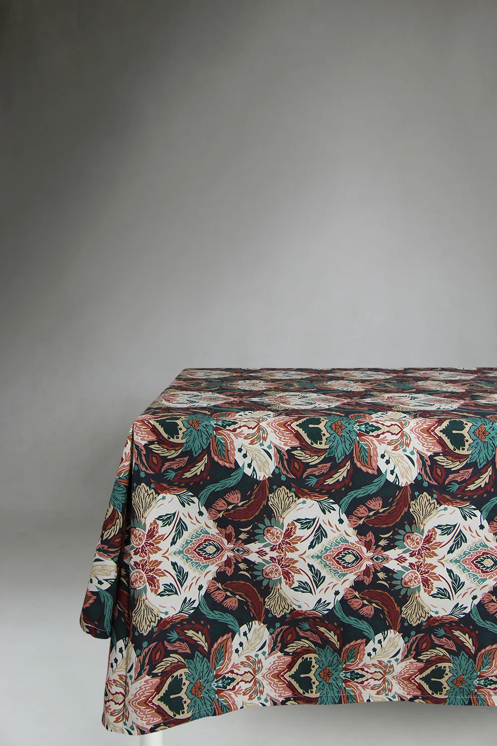Nappe en coton Paula (bleu/multicolore)