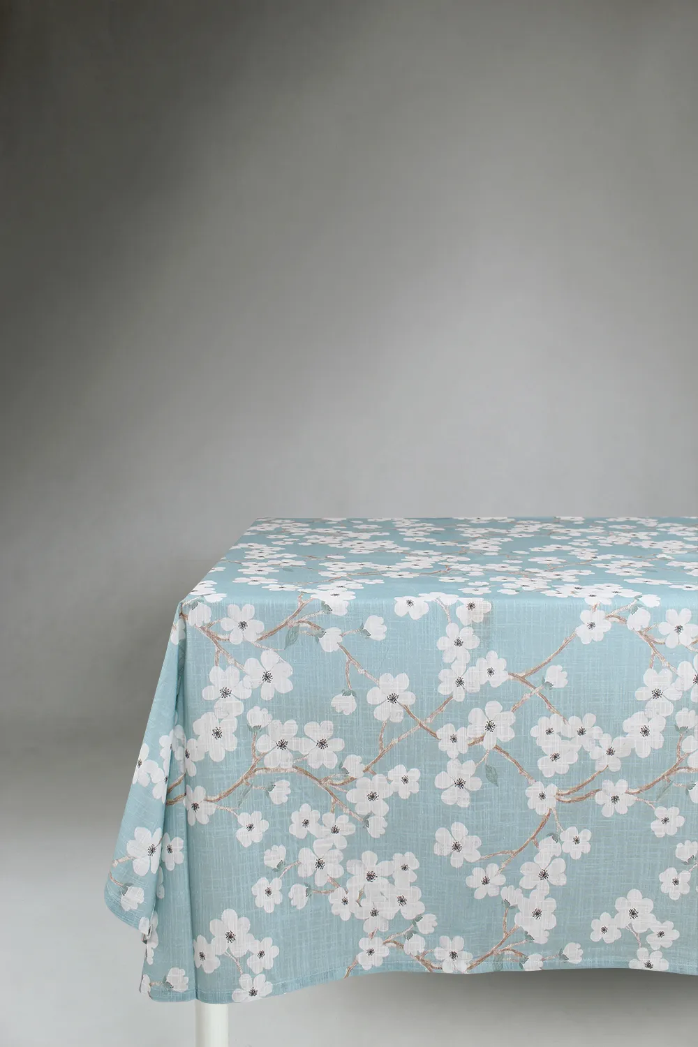 Nappe en coton Pia-Li (turquoise)