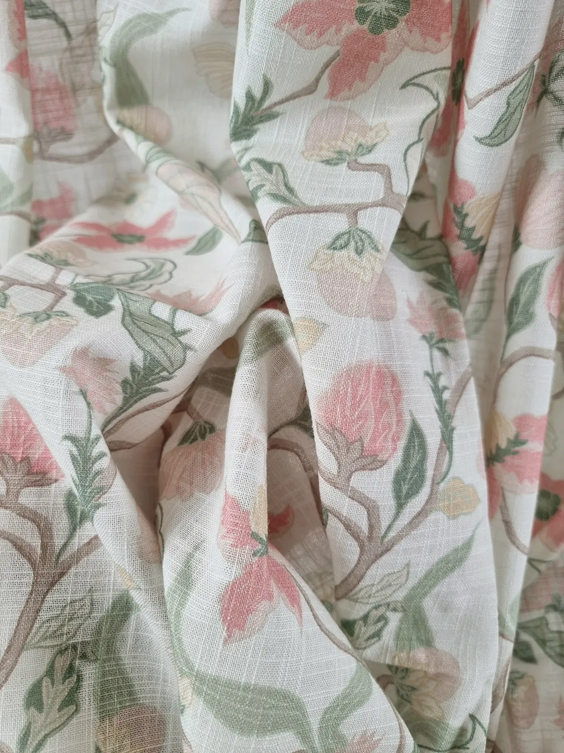 Nappe en coton Sollan (rose)