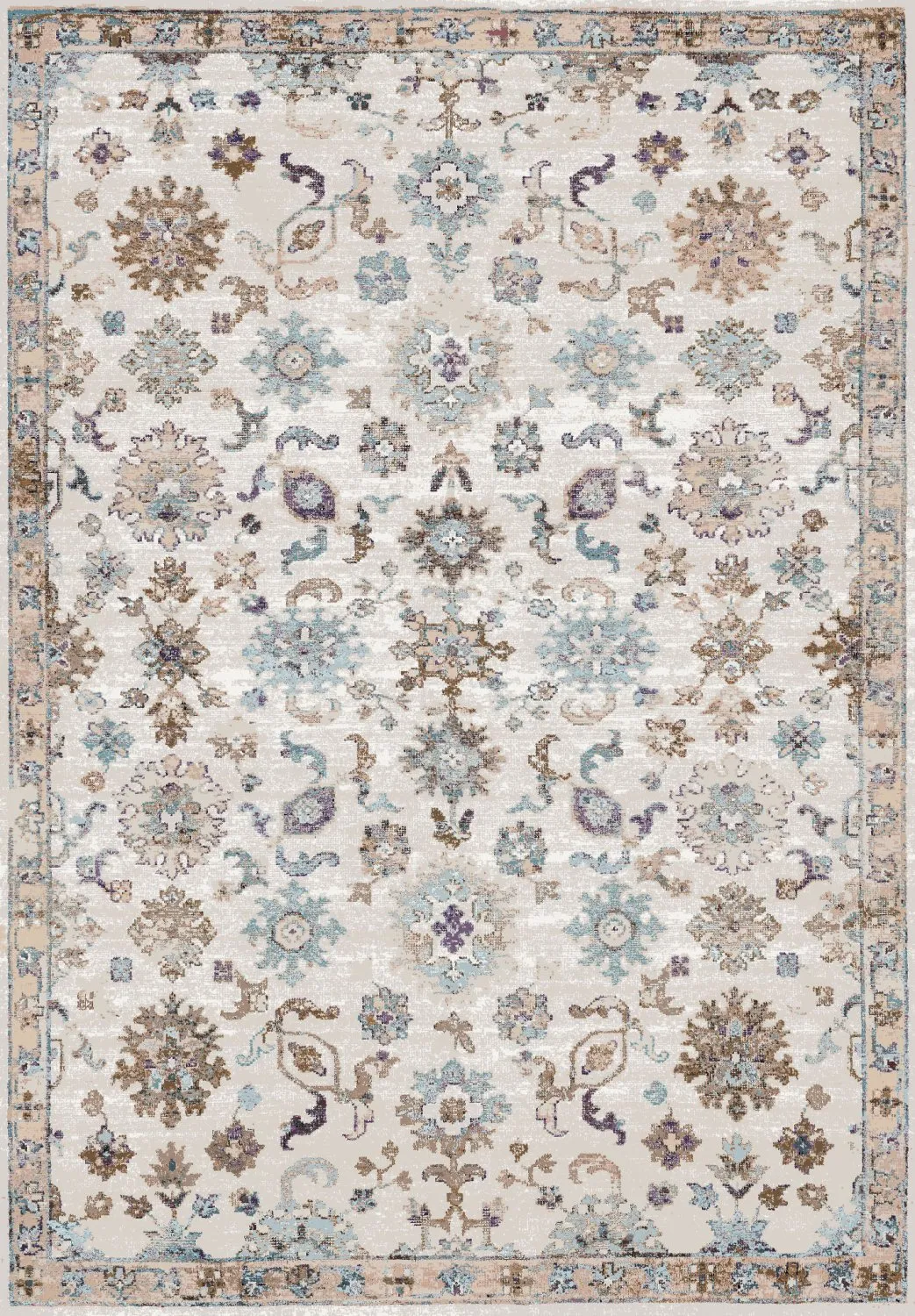 Tapis Wilton - Eden (multicolore)