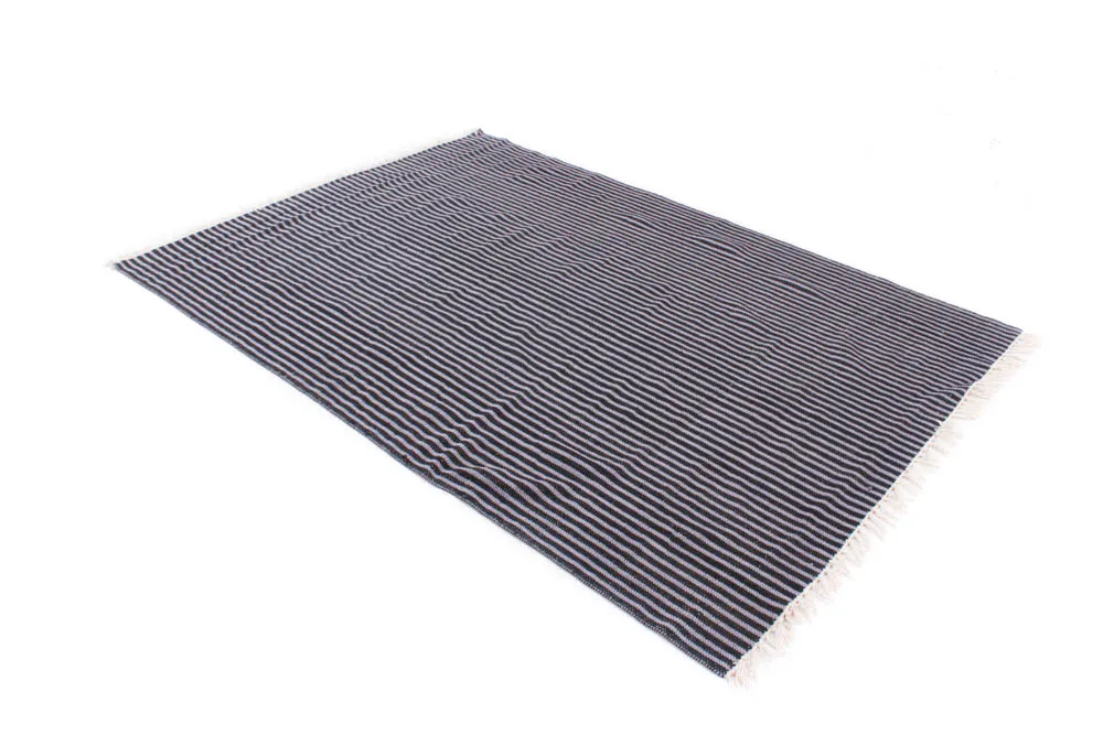 Tapis en patchwork - Eila (gris/gris foncé)