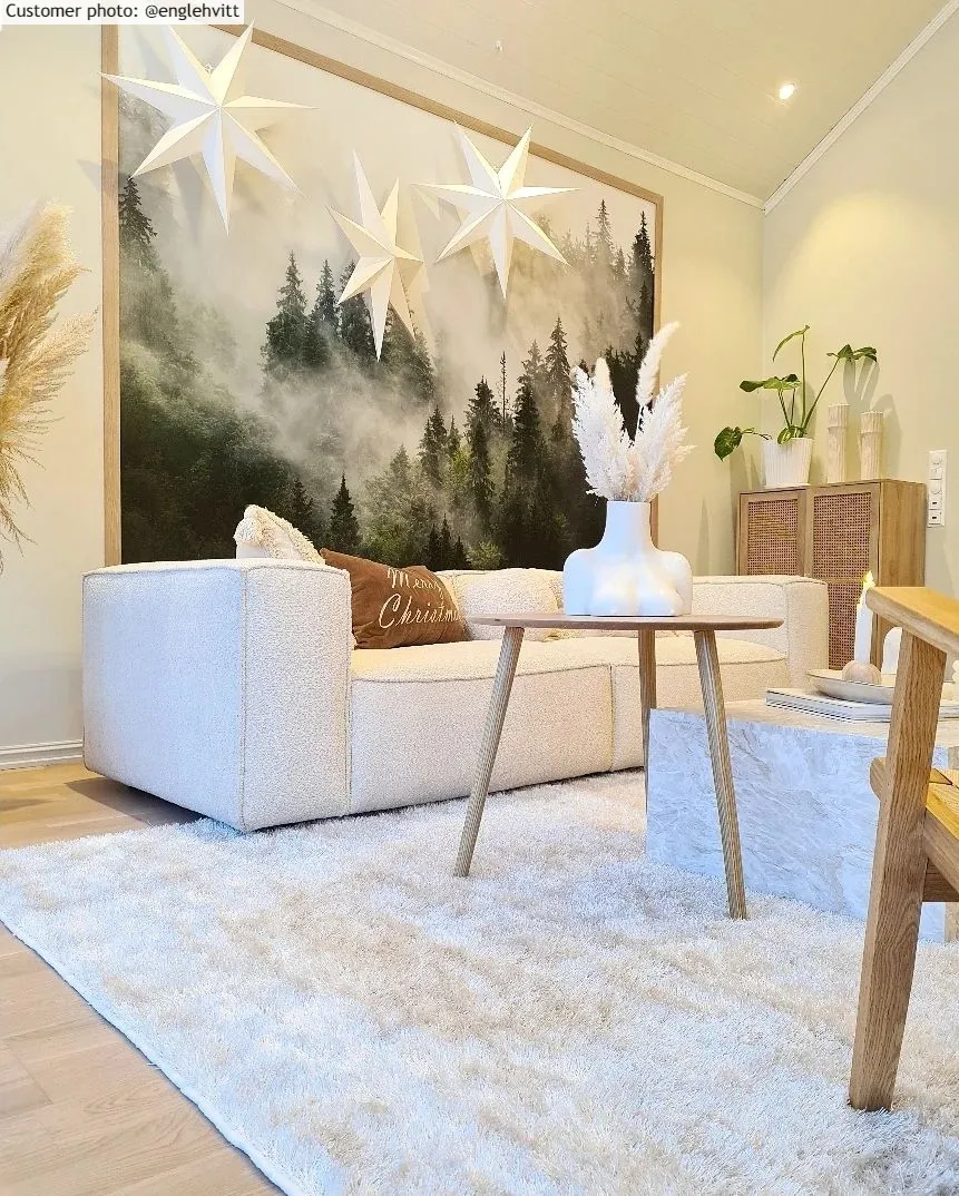 Tapis à poils longs - Cosy (blanc)