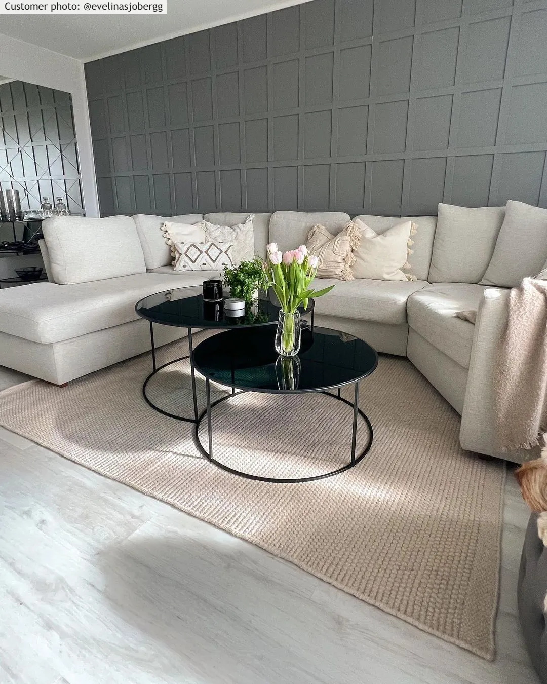 Tapis en laine - Coastal (crème)