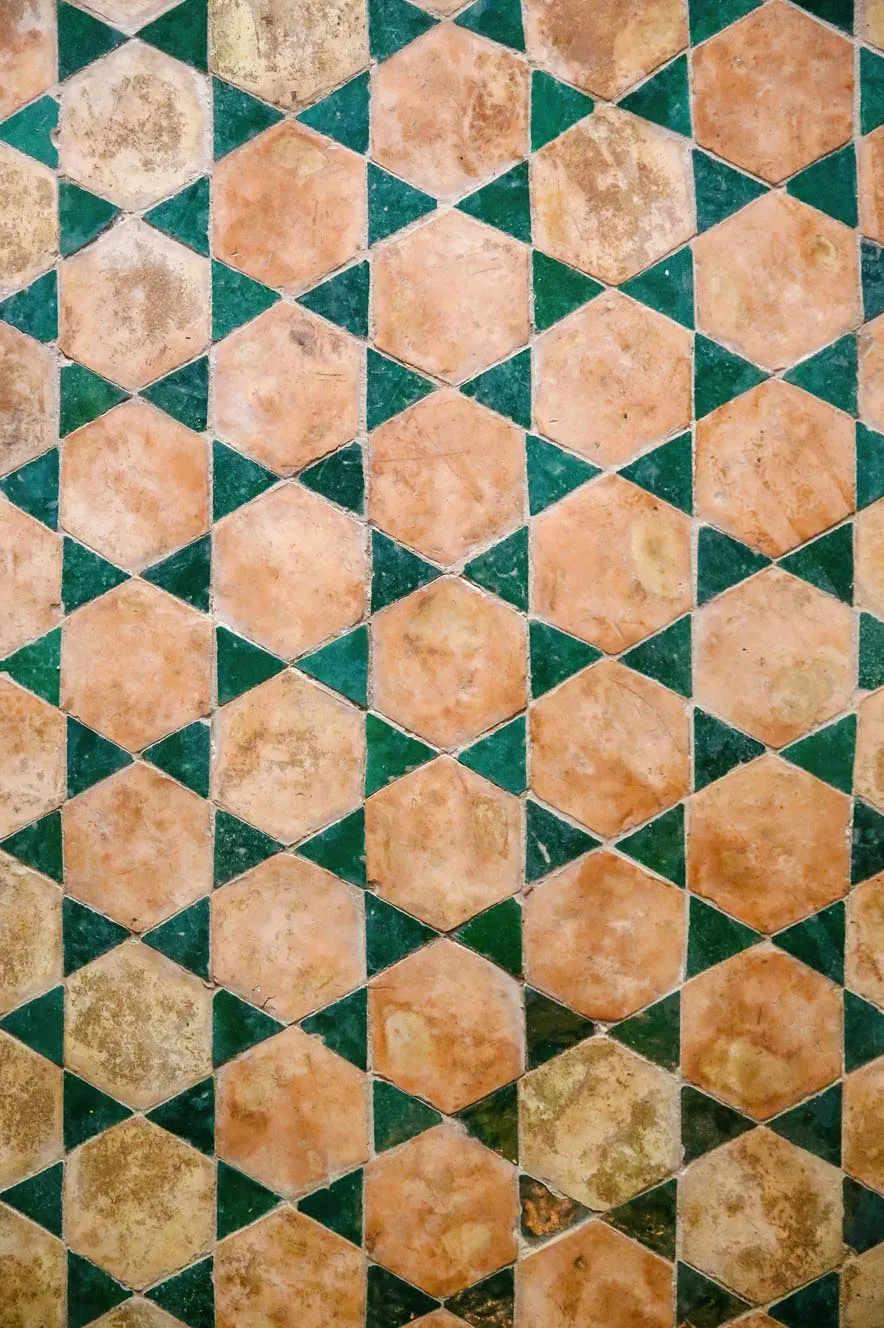 Tapis Wilton - Calvi (beige/vert)