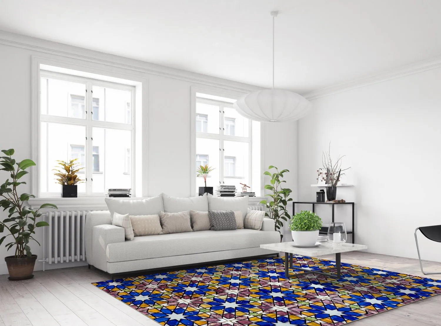 Tapis Wilton - Rei (multicolore)
