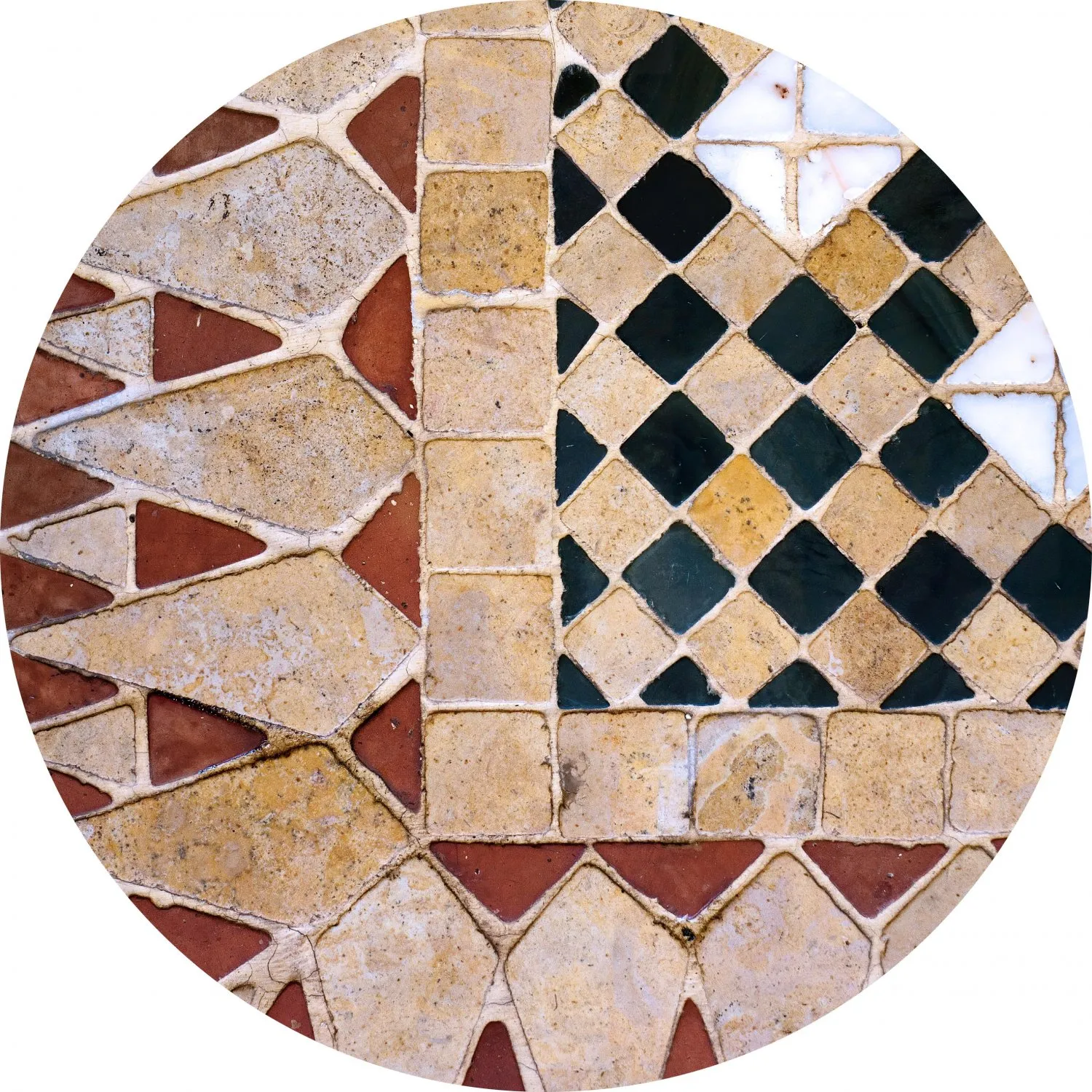 Tapis rond - Cinto (multicolore)
